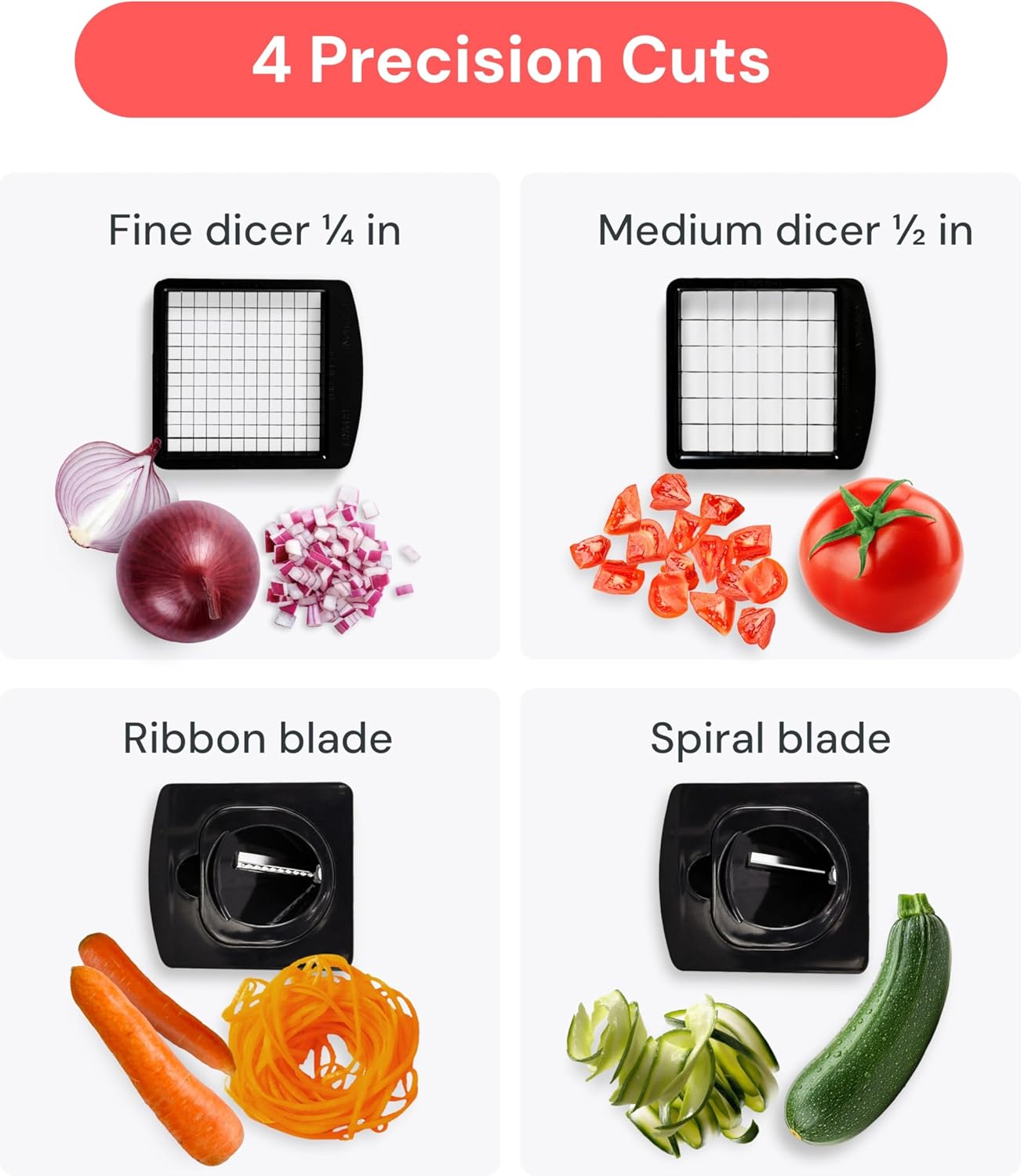 Ventori™ 4-in-1 Vegetable Chopper