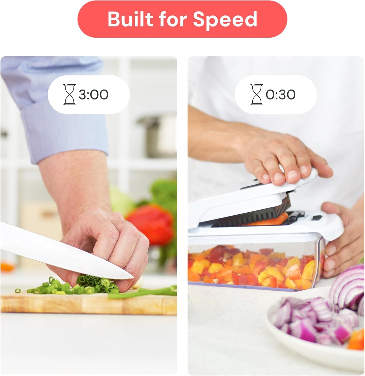 Ventori™ 4-in-1 Vegetable Chopper